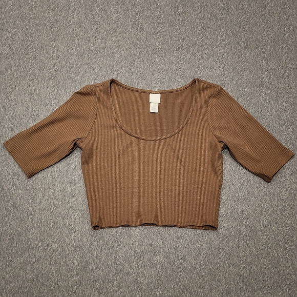 H&M Ribbed Crop Top - Picture 1 of 3